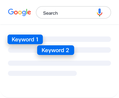 ปริมาณการแข่งขันของ SEO Keywords ที่เลือก