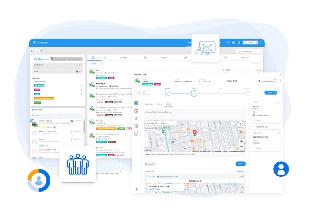 Sales Pipeline & Activity Management - จัดการกิจกรรมการขายและติดตามความคืบหน้า