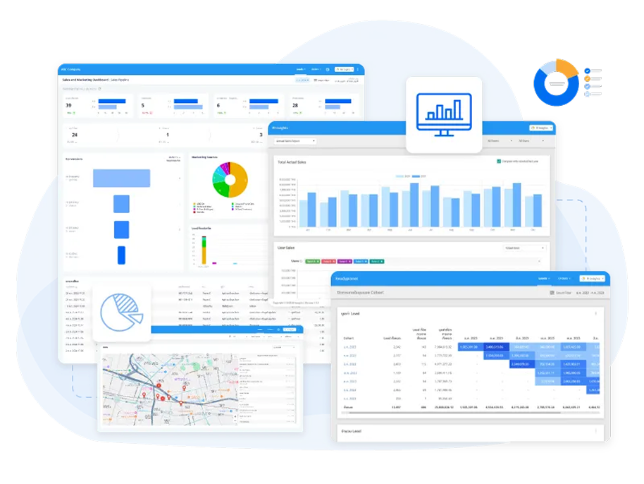 Report & Dashboard - รายงานการขายและวิเคราะห์ข้อมูลเชิงลึกแบบเรียลไทม์