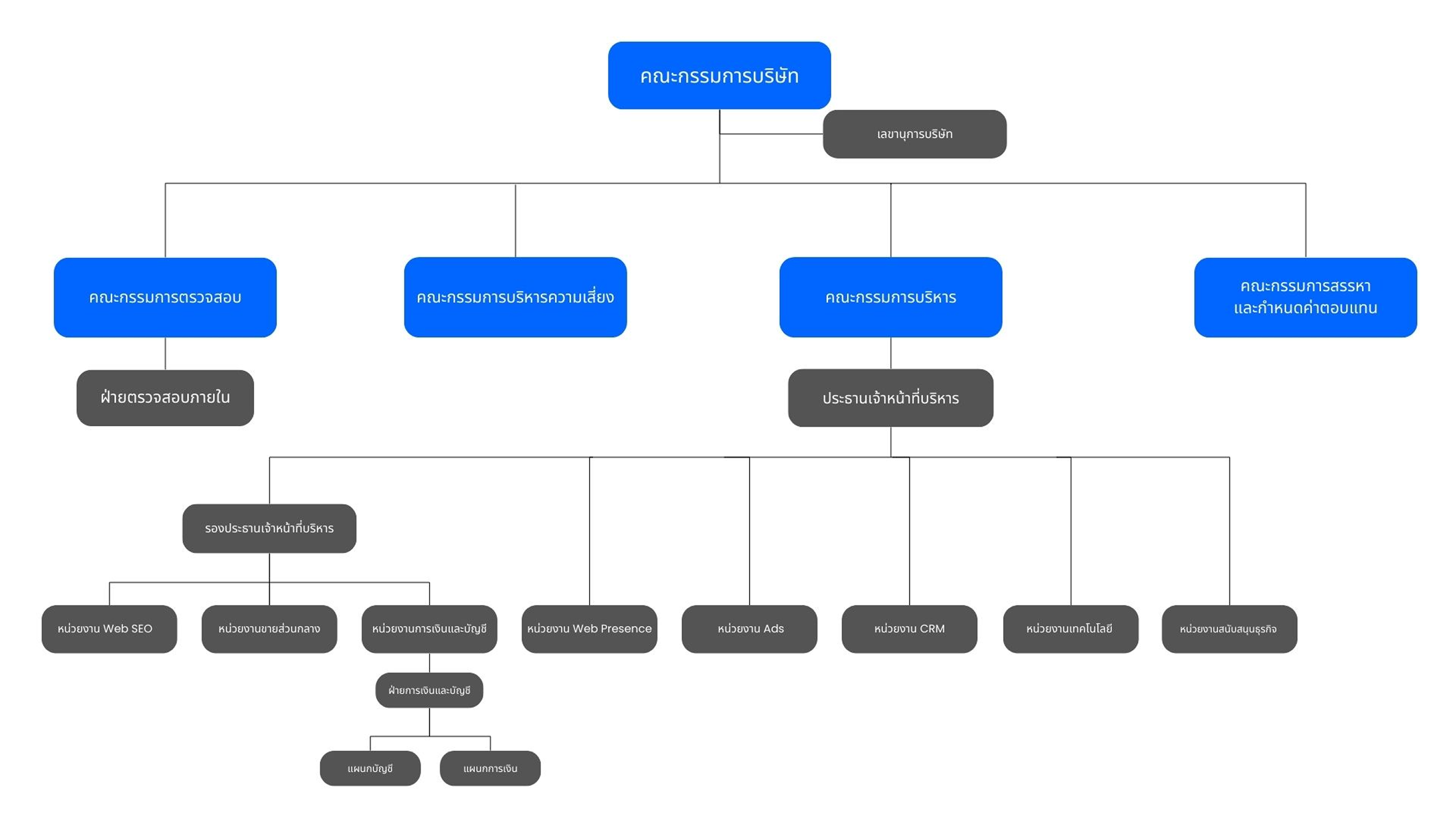 โครงสร้างองค์กร